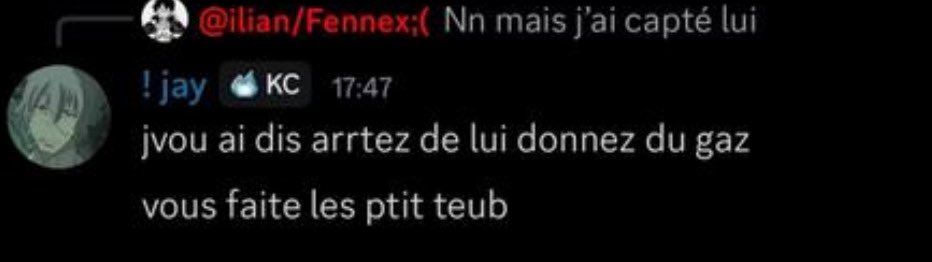 JFontainier's tweet photo. @wascoh @ViveLesArbre @rayan212_Z @qassimiento @shin0x__ @Djolevrai Les seuls moments que tu disais dans les screen cetait art de la calculer et c’est tout il ont ban juste pour te ban https://t.co/YJEpWqcOFK