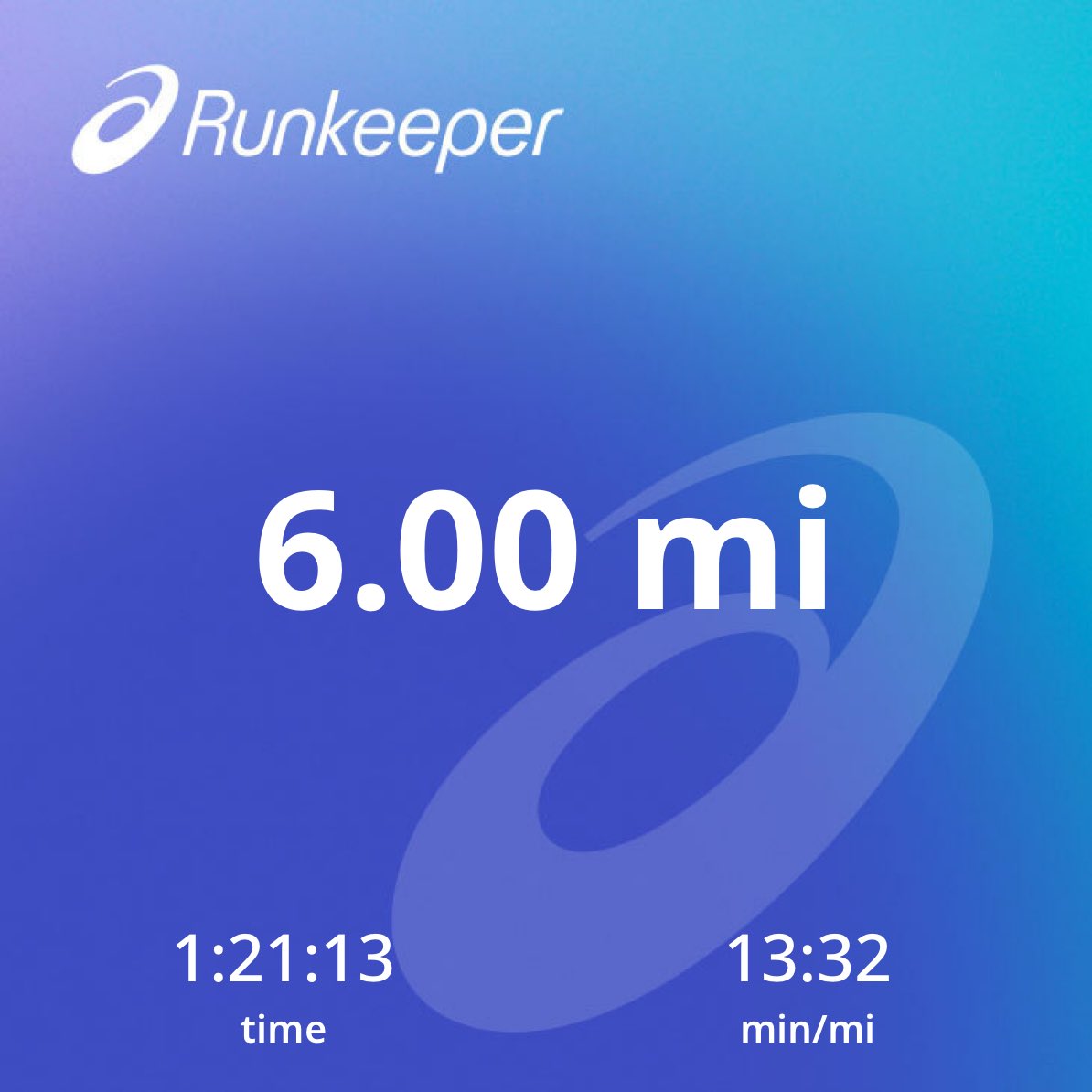 Still filled with self loathing from missing my half, punishing myself til the next one. The humidity is humidity-ing today though.