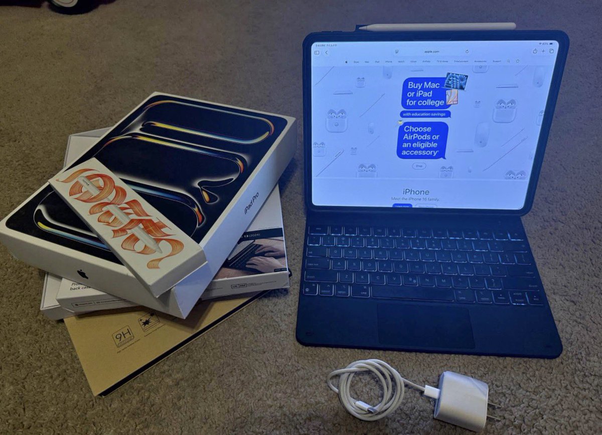 Apple iPad Pro 13-inch M4, Cellular & GPS, 512GB storage, Apple 