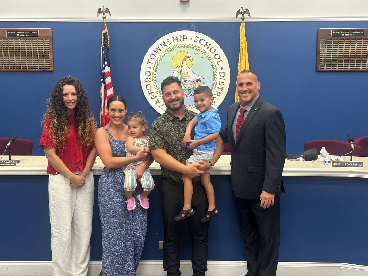 I am very excited to welcome Mr. DiMicco to Stafford Schools! Mr. DiMicco will be our new Vice Principal at Ocean Acres Elementary School.  Congratulations! <a href="/StaffordTwpEd/">Stafford Schools</a> #studentsfirst