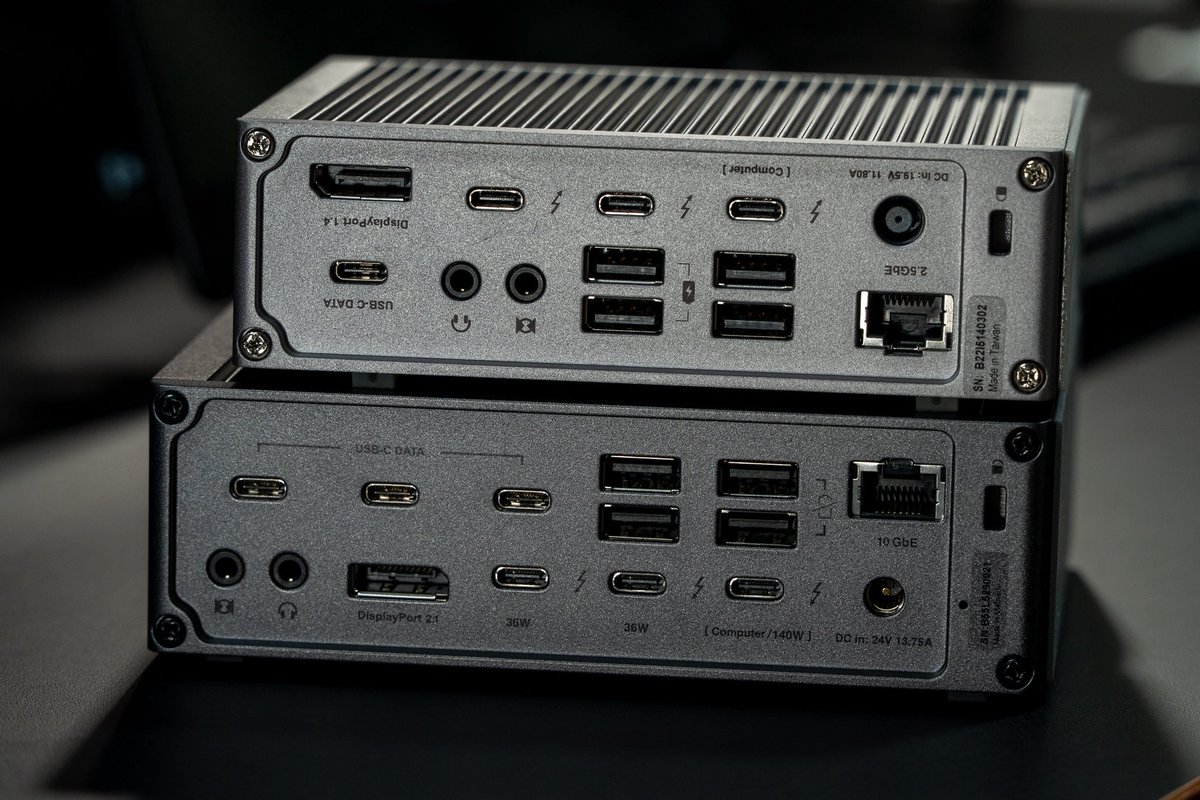 misc_log's tweet photo. 📢動画更新

きたぜ大本命のThunderbolt 5ドック！

これがCalDigit TS5 Plusだ！！

スペックや性能はもちろん、僕の使い方や残念なところ、発熱問題、TS4やTS5との違いなど、

詳しくレビューしているのでぜひご覧ください！

製品提供:CalDigit Japan
#pr https://t.co/vYYGH3eEA5