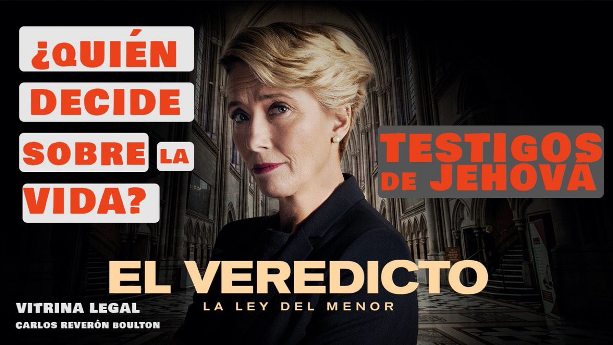 #Bioética

Qué opinan luego de conocer un caso que obligan a una niña, casi mayor de edad, a recibir una donación de sangre 🩸 que significa seguír viviendo, pero desconocen totalmente su religión
👉 youtu.be/EPPeUOJUZv8?si…

🎯Vista nuestro canal de YouTube