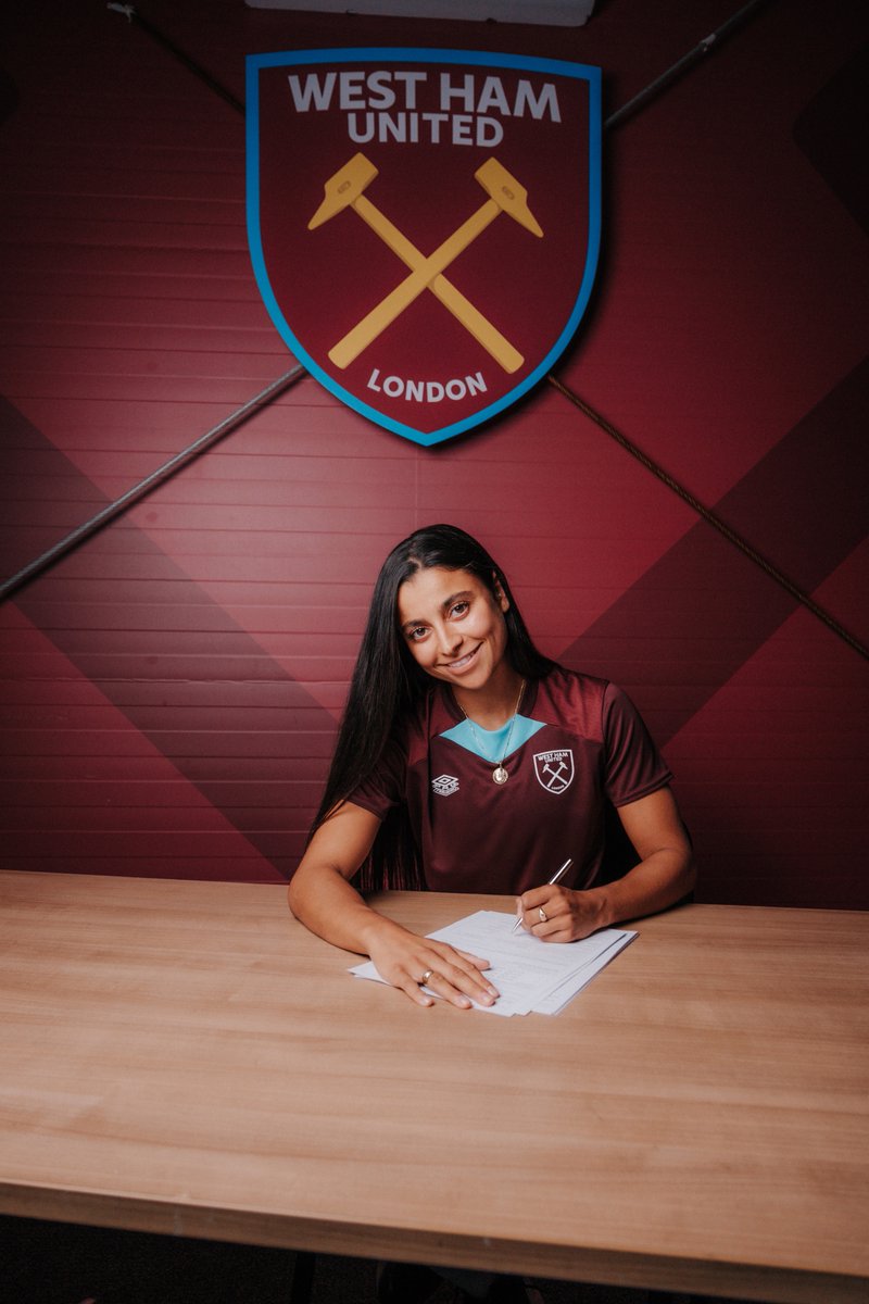 westhamwomen's tweet image. One year ago today, Inès Belloumou joined the Hammers ⚒️
We can't wait to welcome her back to Chadwell Heath 🔜