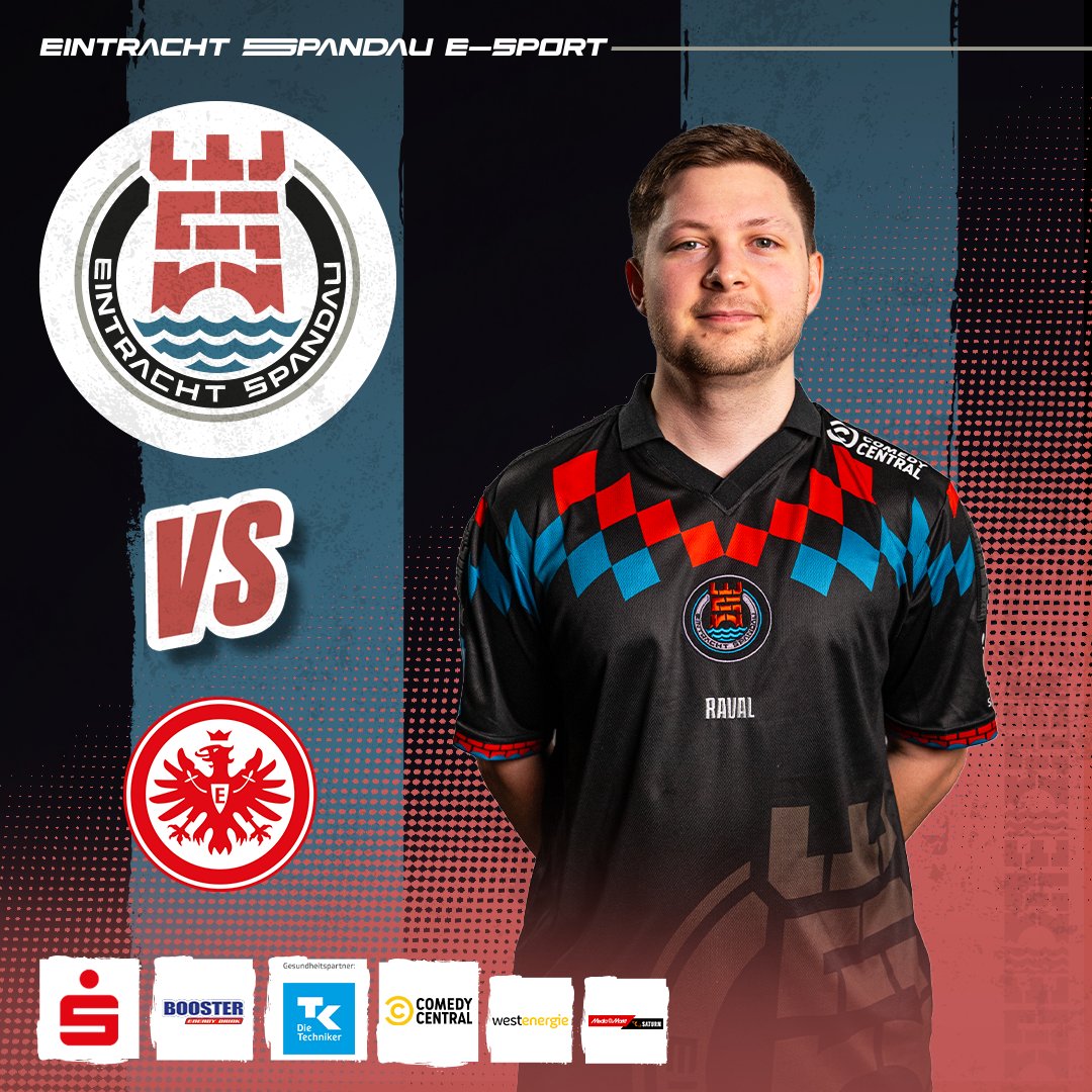 Eintracht Spandau (@einspandau) on Twitter photo SPIELTACH 1🚨
🆚<a href="/Eintrachtesport/">Eintracht Frankfurt Esports</a>
🕑ca. 20:30 Uhr (running schedule)
🎙️<a href="/followVadda/">Kevin Westphal</a> & <a href="/Huehnchenheld/">chickenhero</a> SPIELTACH 1🚨
🆚<a href="/Eintrachtesport/">Eintracht Frankfurt Esports</a>
🕑ca. 20:30 Uhr (running schedule)
🎙️<a href="/followVadda/">Kevin Westphal</a> & <a href="/Huehnchenheld/">chickenhero</a>