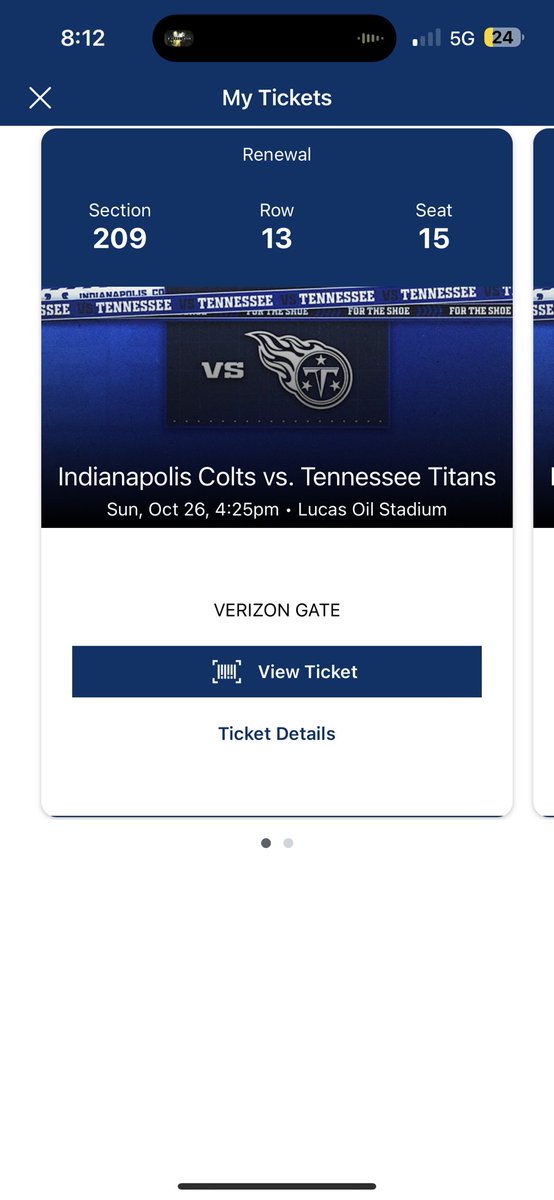 hoosierkyle89's tweet image. Attention @Colts fans! I cannot make the October 26 home game vs the Titans. If anyone is interested in purchasing my seats let me know. I only sell to colts fans.
#ForTheShoe