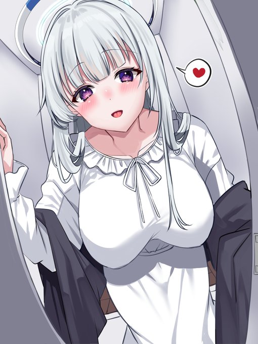 パジャマノア 
#ブルアカ #生塩ノア 