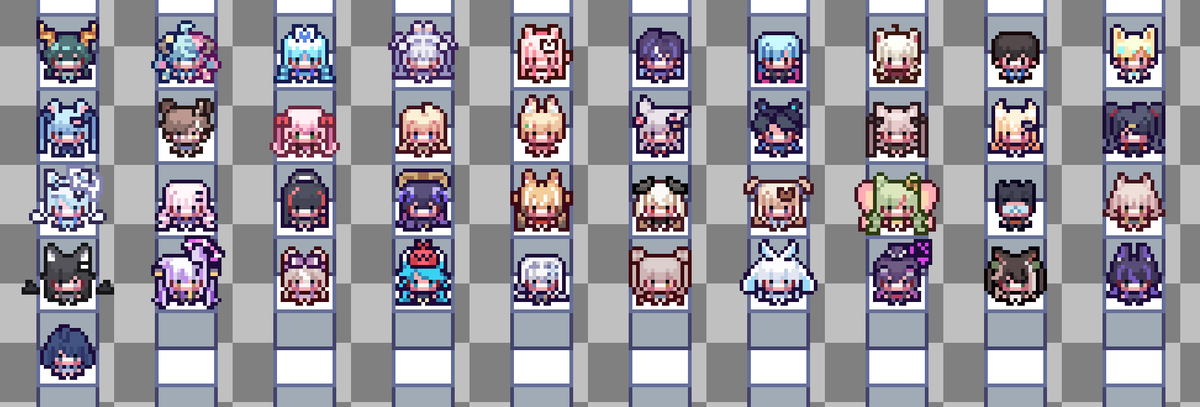 O__dAng's tweet image. Thank you so much to everyone who applied for a commission..!

#픽셀아트 #도트 #pixelart #ドット絵