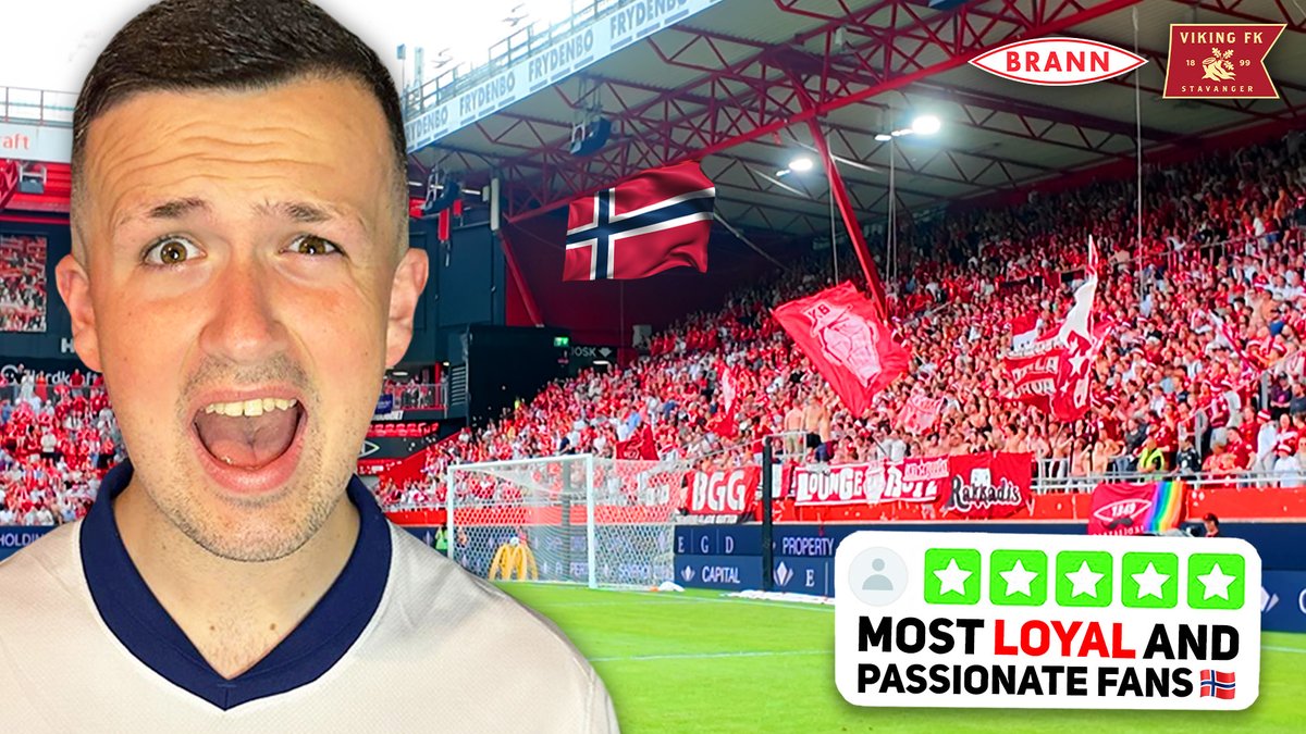 fusionjosh_'s tweet photo. I Visited The Best Football Fans in Norway 🇳🇴

Really enjoyed visiting SK Brann as they took on rivals Viking FK. 1st v 2nd, Pitchside, fantastic ground &amp; a great match!

🖇️ - https://t.co/E7so7GPm28 https://t.co/K7zEAtorrh