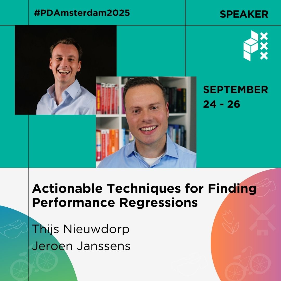 pydataamsterdam's tweet image. In the talk "Actionable Techniques for Finding Performance Regressions",Thijs Nieuwdorp & Jeroen Janssens share how they uncovered and fixed a subtle performance issue in the Polars DataFrame library. Explore the full program: amsterdam.pydata.org/program