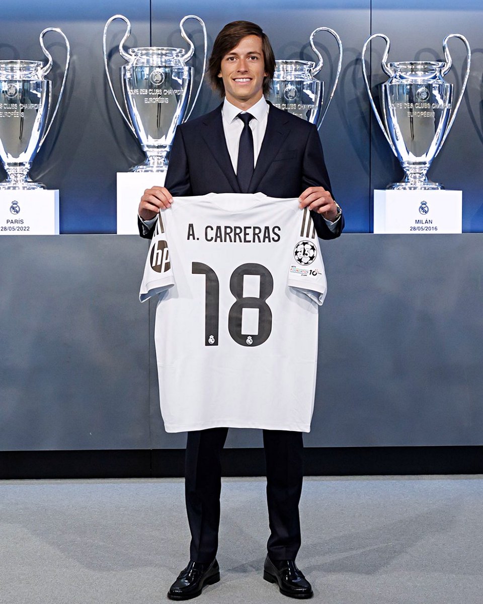 O novo 18 do Real Madrid.