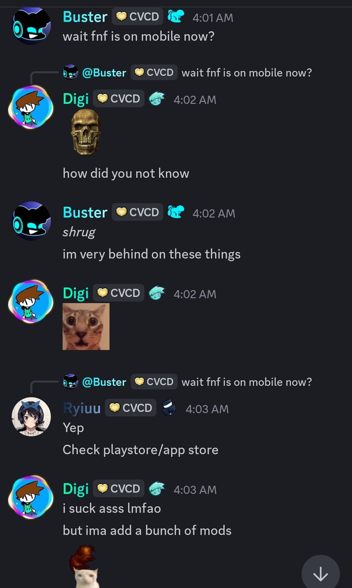 covercord's tweet image. Bro is late to the party