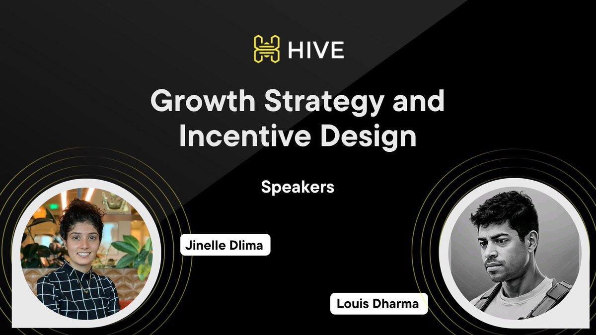 hiveonbase's tweet image. Exciting mentor session alert!
Join @Louis_Dharma & @kryptoJinJin from @NozomiNetwork for tips to master Growth Strategy & Incentive Design for Web3 startups!
Thursday, 17 Jul 2025, 7:00 PM IST.
Dive into:
- Validating product-market fit: Use on-chain data and community…