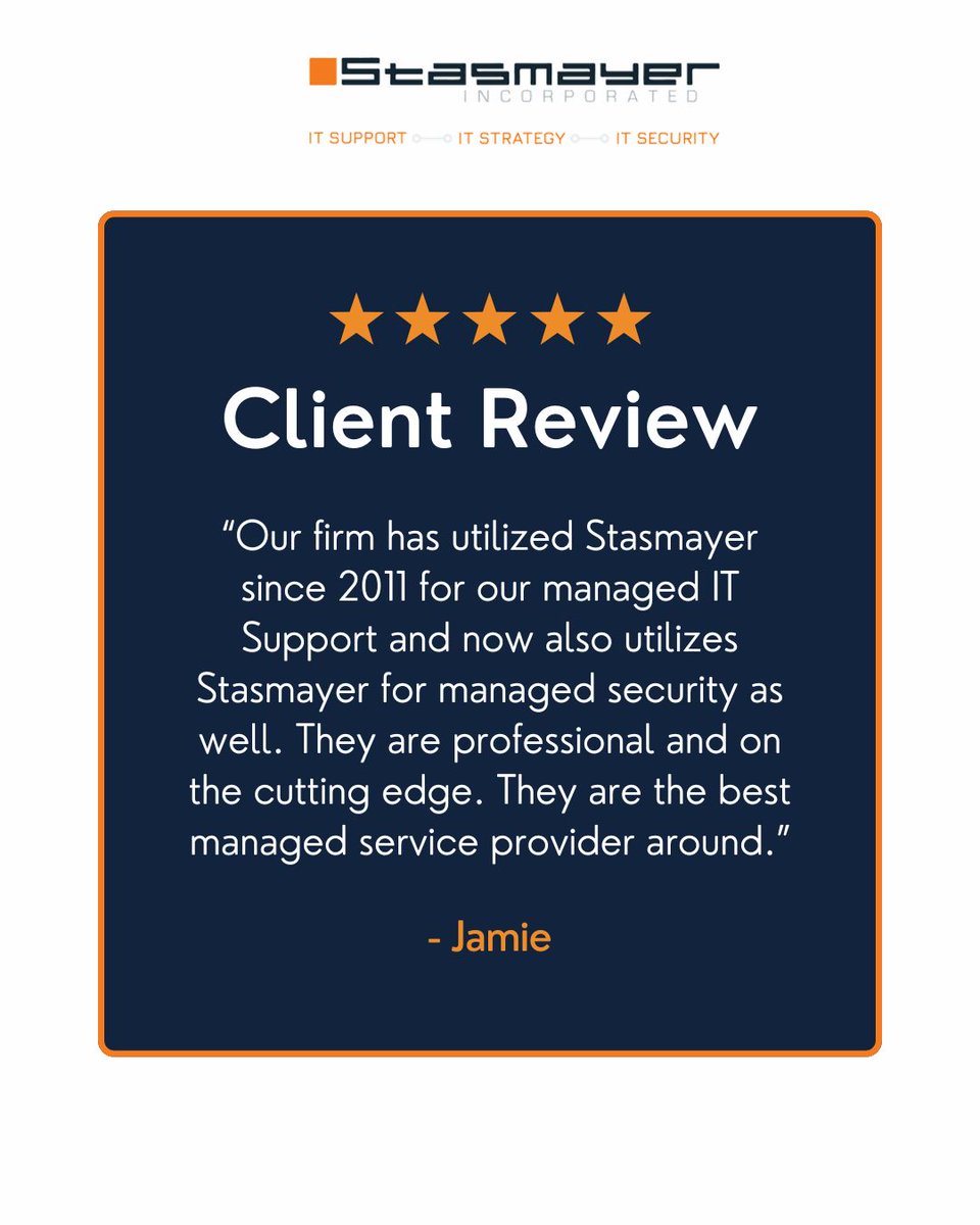 Our clients are saying it loud and clear—we’re the best when it comes to managed IT support and security! 🖥️ 

From staying ahead of the curve to providing top-notch professionalism, we’re here to keep your business running smoothly. 

Curious about how we can do the same for