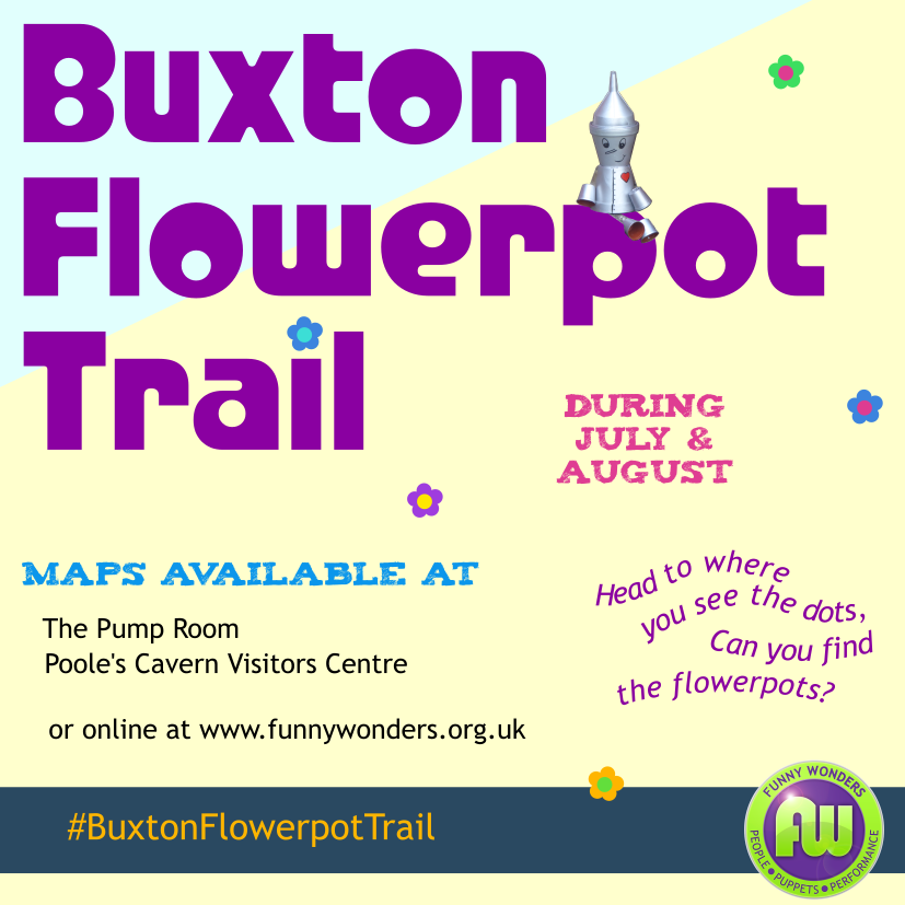 Visit Buxton (@visitbuxton) on Twitter photo The fun doesn't stop!
#BuxtonFlowerpotTrail continues through to the end of August.🥳
Printed and digital maps available. Find out more at funnywonders.org.uk/2025/03/15/bux…
#WhatsOnBuxton #Buxton2025 #Buxton #flowerpotpeople #BuxtonFestival #Derbyshire #PeakDistrict <a href="/FunnyWonders/">Funny Wonders</a> The fun doesn't stop!
#BuxtonFlowerpotTrail continues through to the end of August.🥳
Printed and digital maps available. Find out more at funnywonders.org.uk/2025/03/15/bux…
#WhatsOnBuxton #Buxton2025 #Buxton #flowerpotpeople #BuxtonFestival #Derbyshire #PeakDistrict <a href="/FunnyWonders/">Funny Wonders</a>