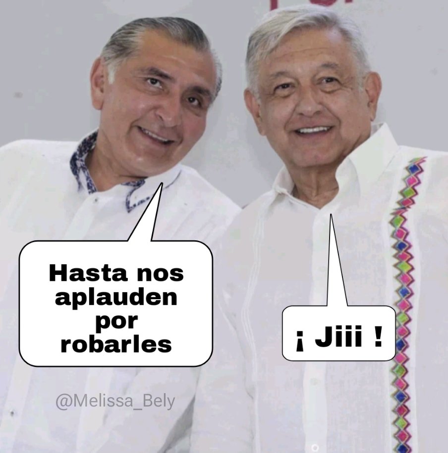 ¡PUM!

A AMLO, a su sirvienta y al Conde Drácula les va a dar DEA-rrea cuando lean la columna de Loret de Mola

👇

ESTÁ SALIENDO TODA LA PUDRICIÓN

"Si la 4T fuera decente, Adán Augusto López no tendría vida política a partir de mañana.

La procuración de justicia bajo el mando