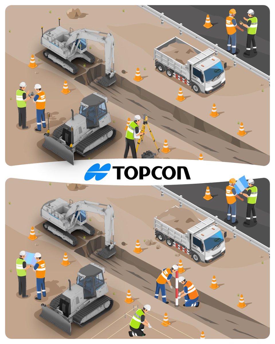 Spot the difference! 🔍

One job site, two approaches – can you tell what's making one safer, smarter and more accurate this #WorldYouthSkillsDay? 👇