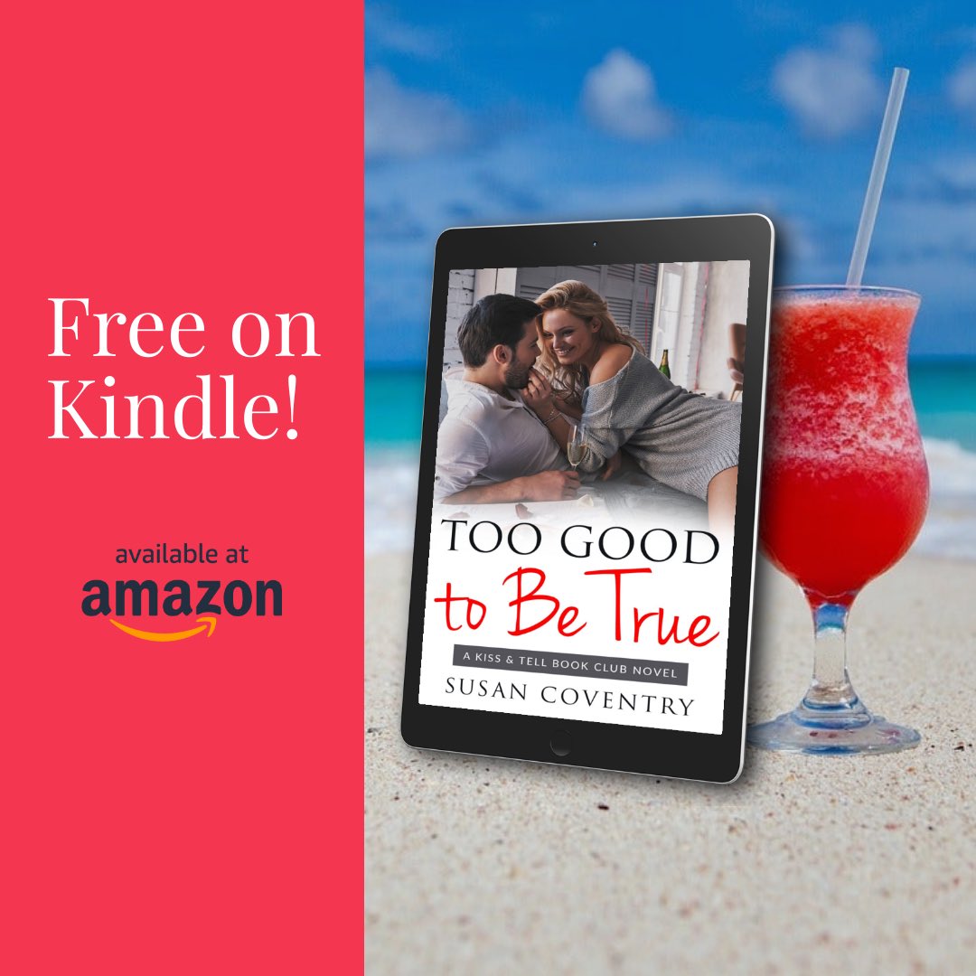 CoventrySusan's tweet photo. Freebie alert: Too Good to Be True is free on Kindle for a limited time. Download your free copy today and happy reading! 😍📕🏖️ https://t.co/hpTd7HFIFk