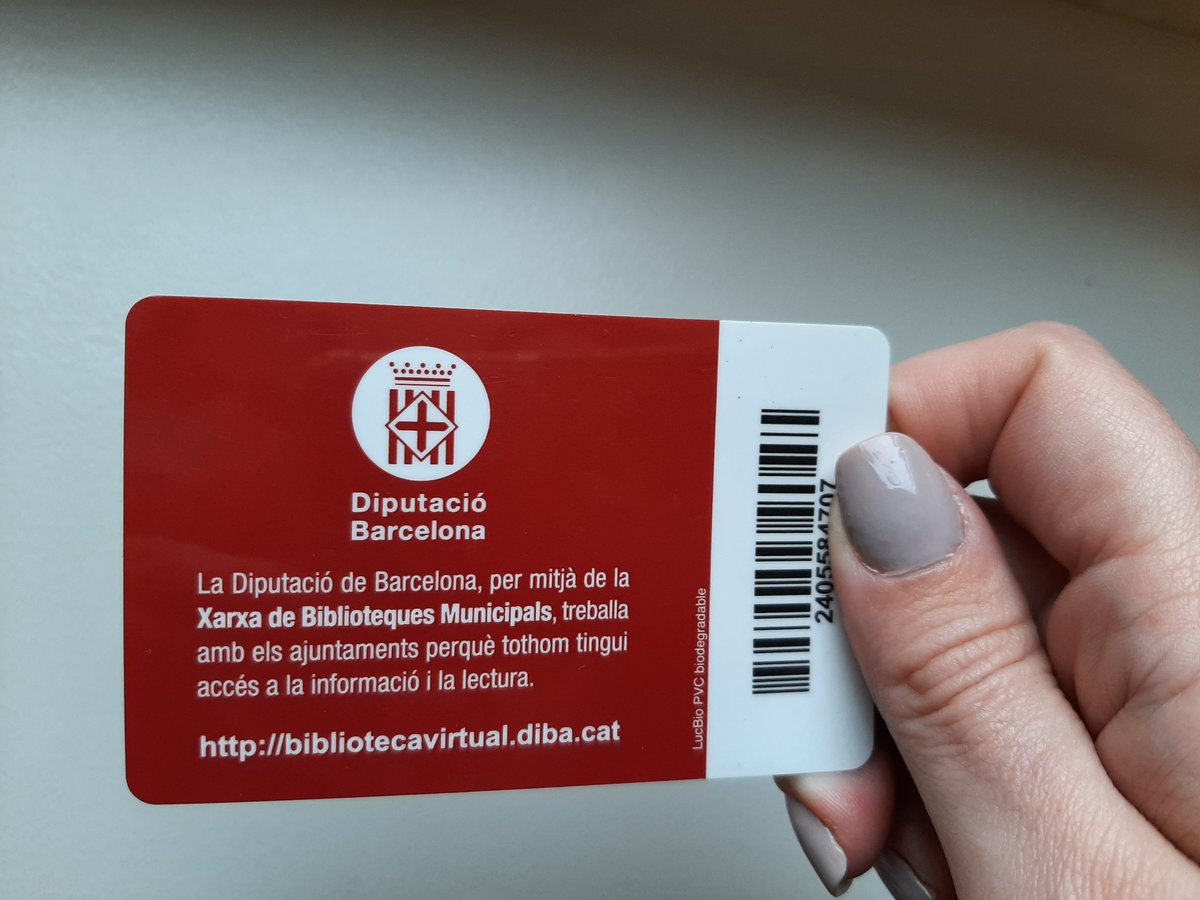 BibliotequesXBM (@bibliotequesxbm) on Twitter photo Saps que el carnet de <a href="/bibliotequesXBM/">BibliotequesXBM</a> a més de ser gratuït t'ofereix descomptes en llibreries, teatres, museus i molt més?
👉bit.ly/avantatgescarn…
A què esperes? Consulta els #avantatgescarnet i gaudeix l’experiència!! Saps que el carnet de <a href="/bibliotequesXBM/">BibliotequesXBM</a> a més de ser gratuït t'ofereix descomptes en llibreries, teatres, museus i molt més?
👉bit.ly/avantatgescarn…
A què esperes? Consulta els #avantatgescarnet i gaudeix l’experiència!!