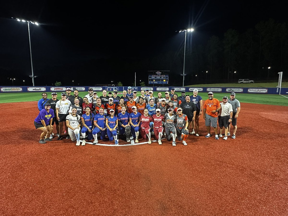 NFAsoftball's tweet image. All-star games were on point last night!!!