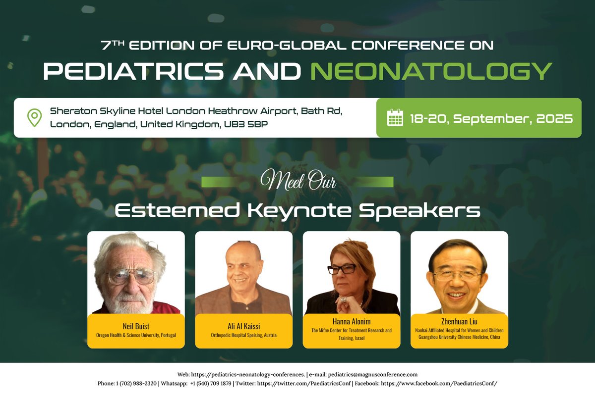 Pediatrics & Neonatology Event tweet media