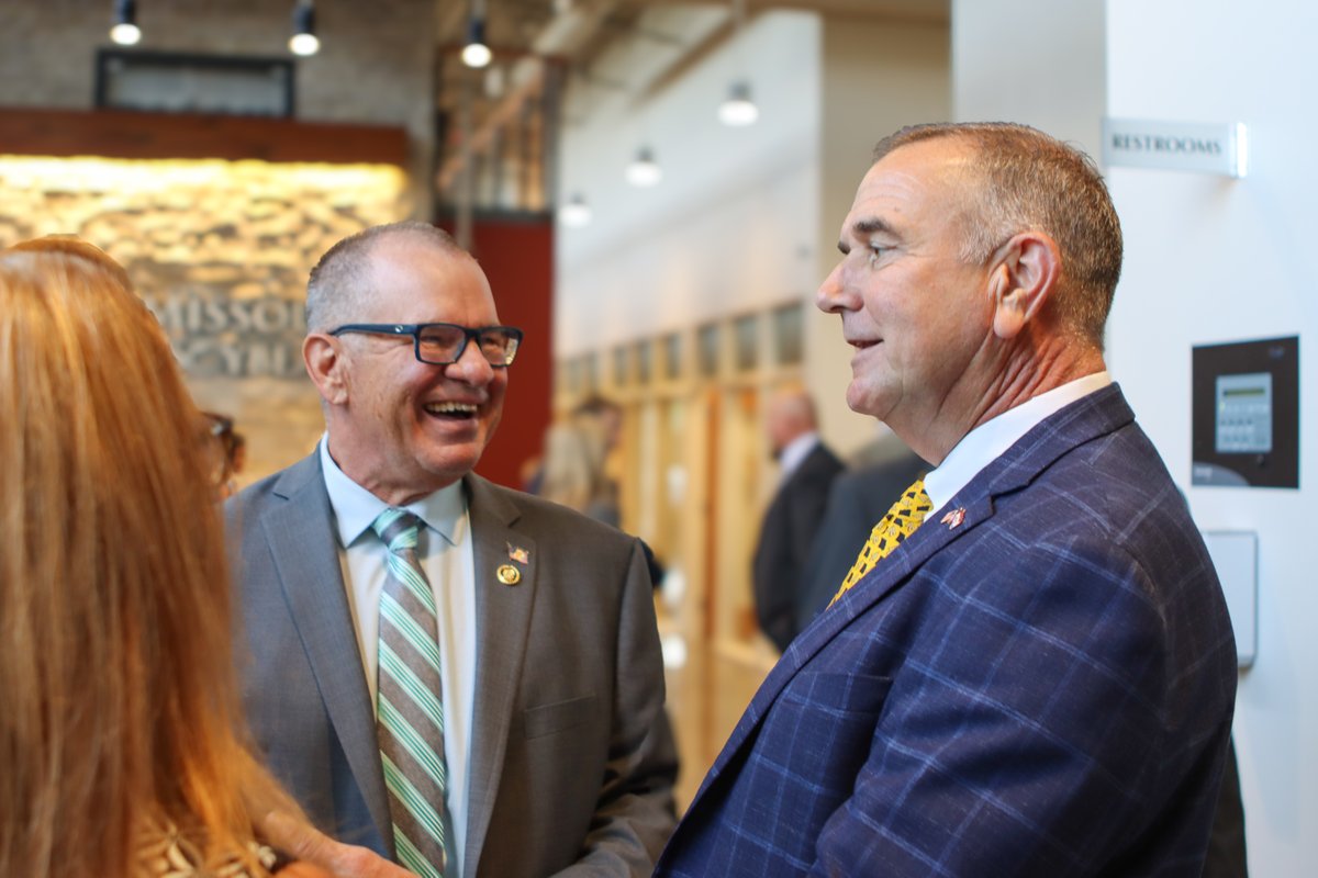 Governor Mike Kehoe (@govmikekehoe) on Twitter photo Missouri's waterways are one of our greatest natural strengthsāvital to our farms, our economy, and our future.
I was proud to join Missouri farm families, legislators, and industry leaders to sign Senate Bill 82 at the <a href="/missourisoybean/">Missouri Soybeans</a> Center for Soy Innovation. This Missouri's waterways are one of our greatest natural strengthsāvital to our farms, our economy, and our future.
I was proud to join Missouri farm families, legislators, and industry leaders to sign Senate Bill 82 at the <a href="/missourisoybean/">Missouri Soybeans</a> Center for Soy Innovation. This