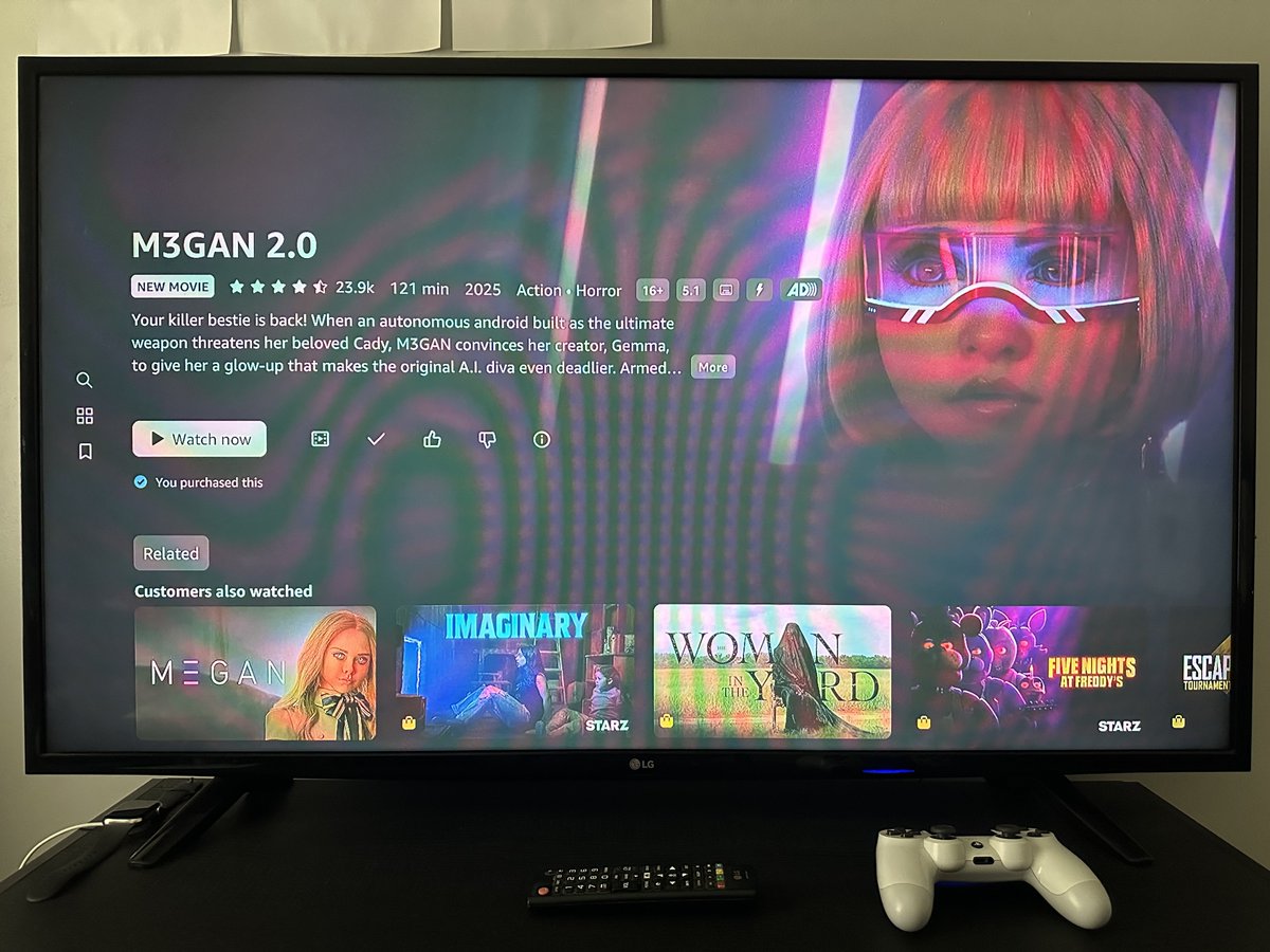 Breakfast and M3GAN 2.0. 😎