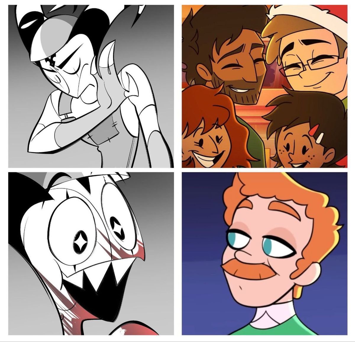 tiffanydemoness's tweet photo. Blitz refusing to kill an 'innocent' gay man vs Blitz agreeing to kill an innocent straight man https://t.co/8sKL9E7EFS