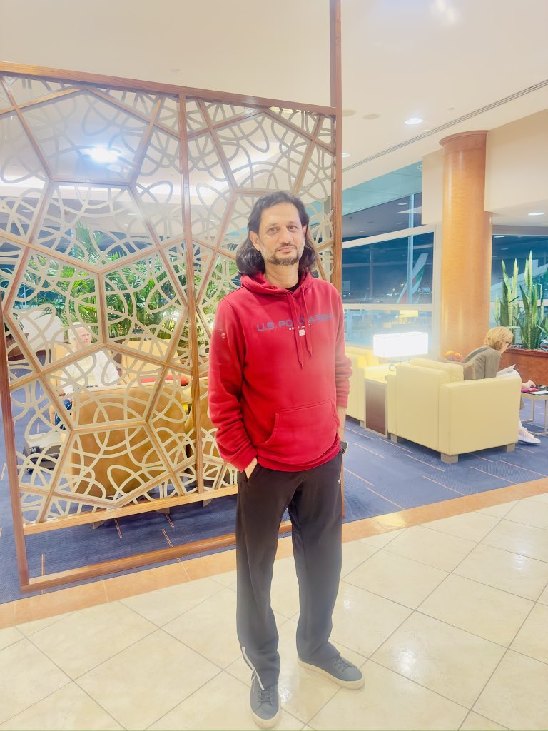 Next stop <a href="/englandcricket/">England Cricket</a> for #WCL #PakistanChampions #Masters serving the country of birth <a href="/Pakistan/">Pakistan</a> <a href="/TheRealPCB/">Pakistan Cricket</a> #work #Travel #livingthedream <a href="/emirates/">Emirates</a> #A380 <a href="/BrisbaneAirport/">Brisbane Airport ✈️</a>