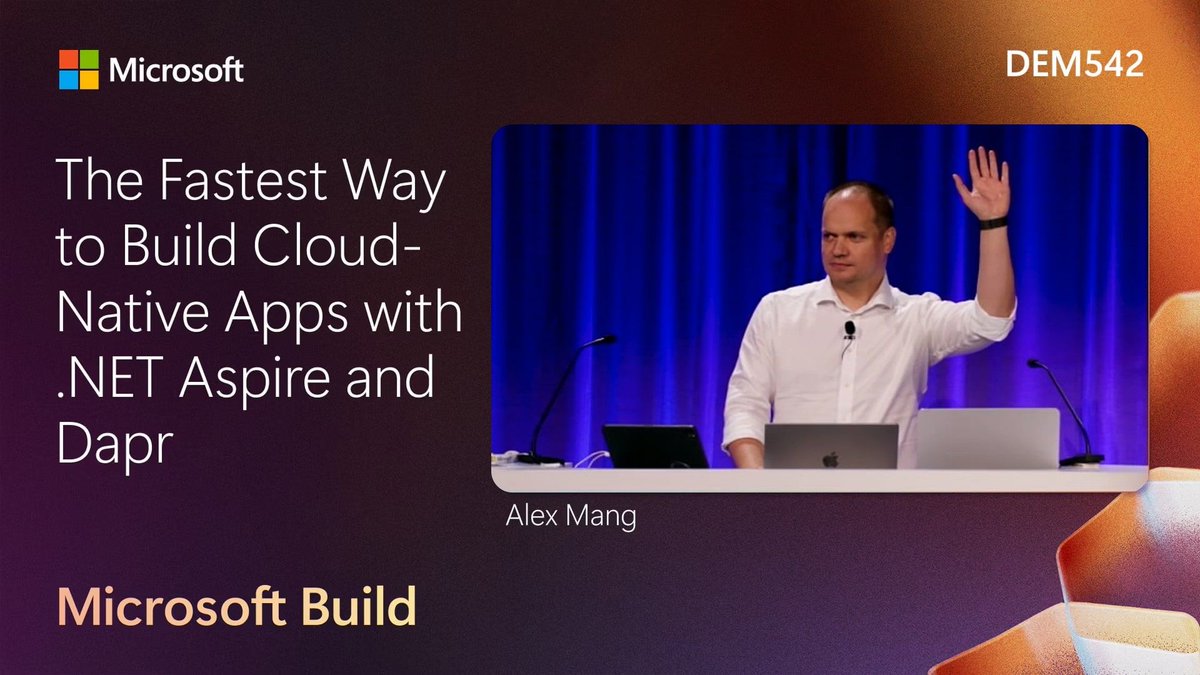 Diagrid (@diagridio) on Twitter photo Looking for the fastest way to build and deploy microservices? Here's a step-by-step playbook.
In this hands-on demo, <a href="/iamalexmang/">Alex Mang ☁</a>, MSFT Regional Director & MVP, builds a cloud-native app from scratch, integrating Dapr’s service discovery, messaging, and observability into .NET Looking for the fastest way to build and deploy microservices? Here's a step-by-step playbook.
In this hands-on demo, <a href="/iamalexmang/">Alex Mang ☁</a>, MSFT Regional Director & MVP, builds a cloud-native app from scratch, integrating Dapr’s service discovery, messaging, and observability into .NET