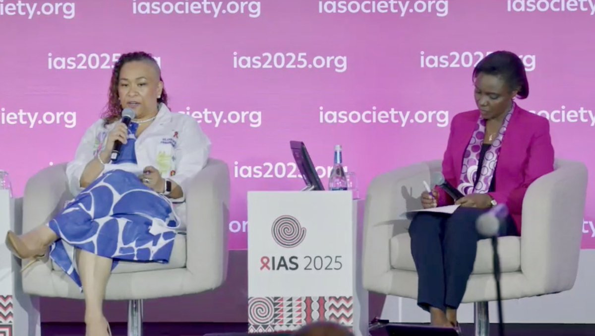 krishensamuel's tweet image. At #IAS2025, @S0langeBaptiste from @ITPCglobal speaks about how trust was lost when communities lost access to services due to funding cuts.
‘Communities are experts… they can tell us where the little money that’s available needs to be spent.’
@iasociety