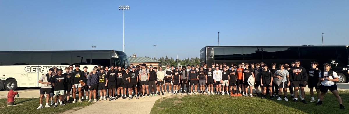 Varsity is on our way to Team Camp at <a href="/BlufftonU/">Bluffton University</a>!