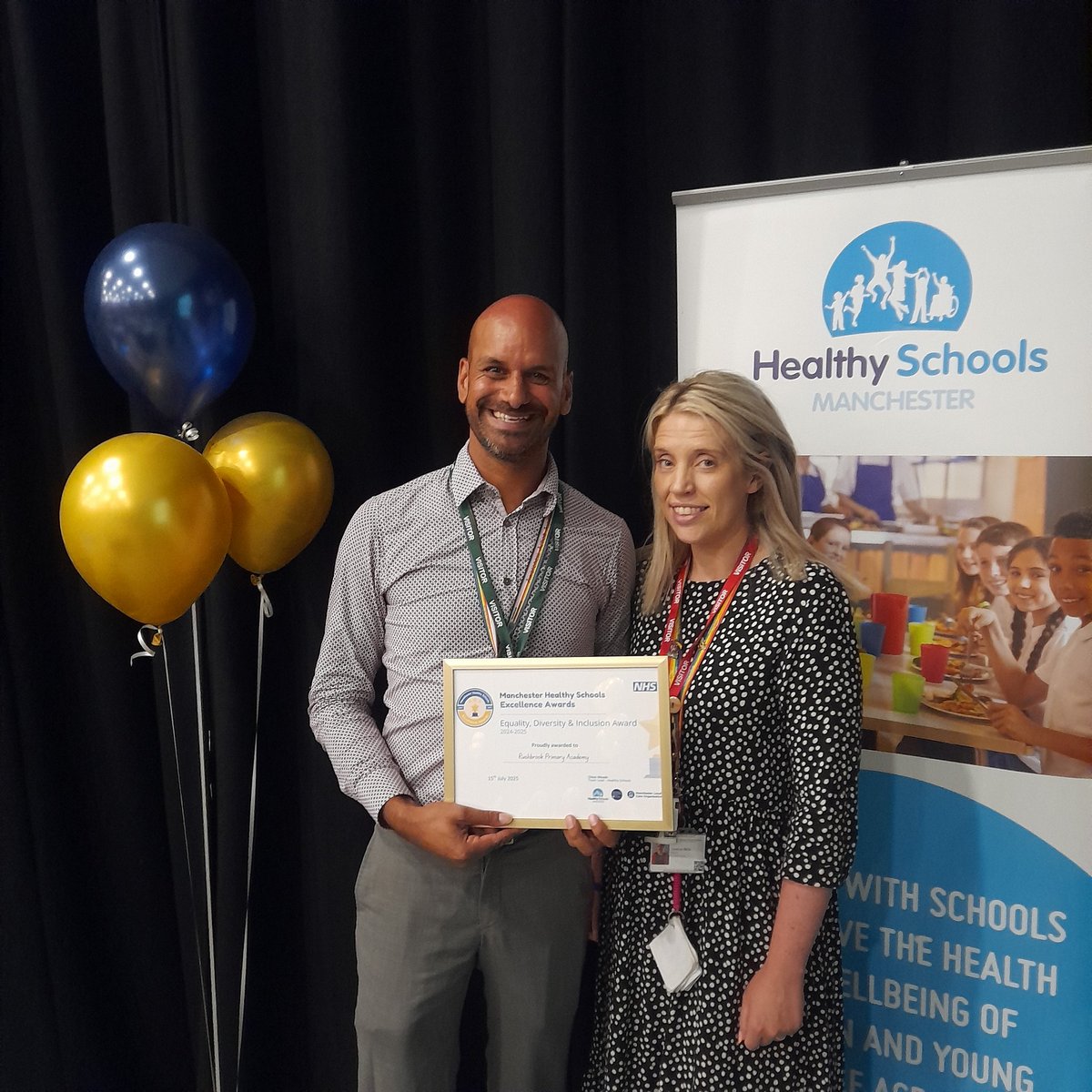 MCR Healthy Schools (@mcrhealthysch) on Twitter photo In the EDI Award category, our winner is <a href="/TeamRushbrook/">Rushbrook Primary Academy</a> who have
focused on celebrating and raising awareness of their diverse community to support all pupils, their families and staff to feel valued, empowered and respected within the school and wider community. Amazing! In the EDI Award category, our winner is <a href="/TeamRushbrook/">Rushbrook Primary Academy</a> who have
focused on celebrating and raising awareness of their diverse community to support all pupils, their families and staff to feel valued, empowered and respected within the school and wider community. Amazing!