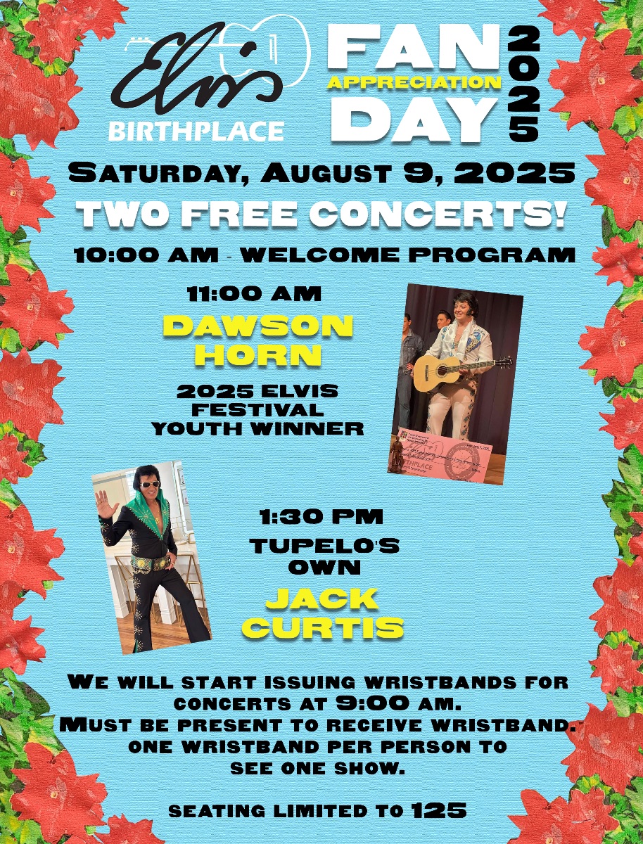 Join Us for Fan Appreciation Day! - Check out our latest newsletter. - mailchi.mp/elvispresleybi…