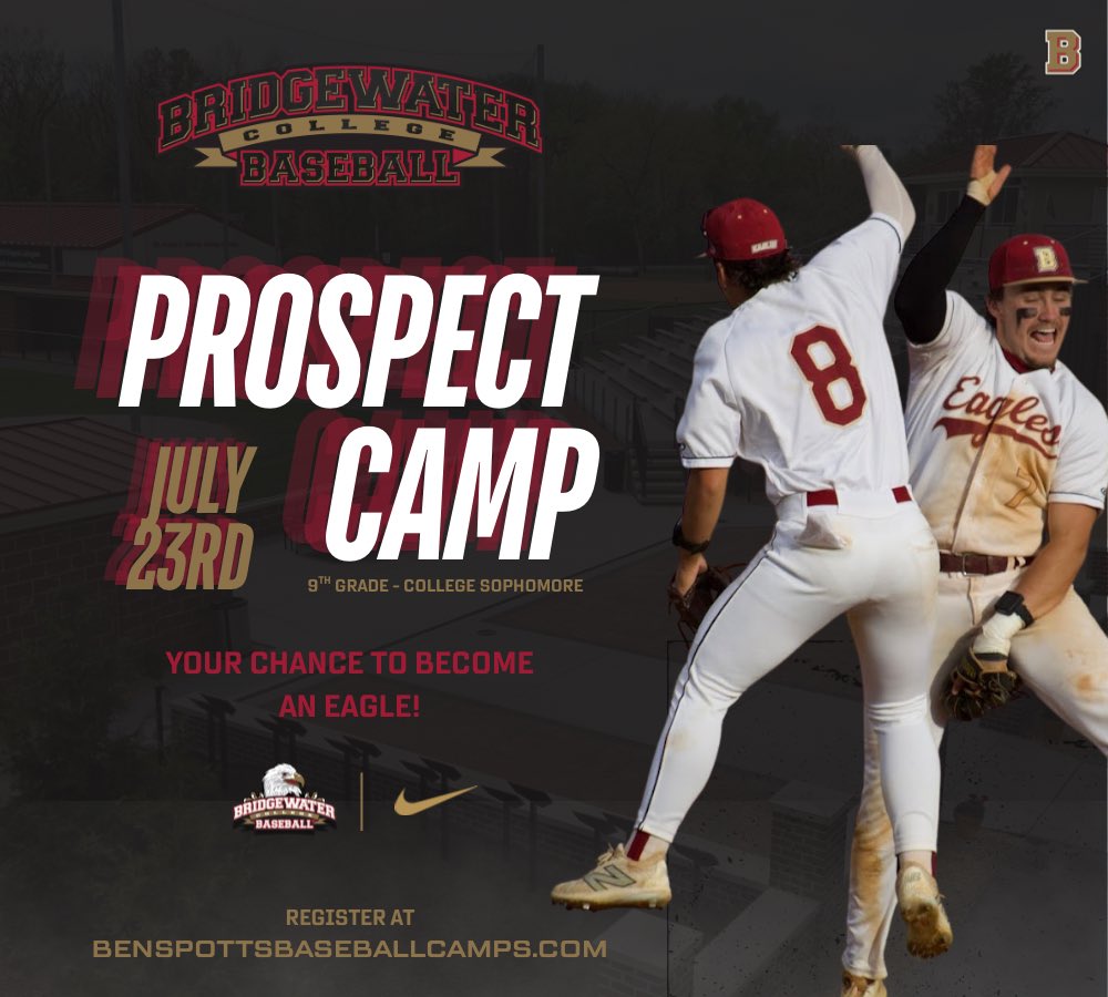 📣 One week away!
Sign up today at benspottsbaseballcamps.com!