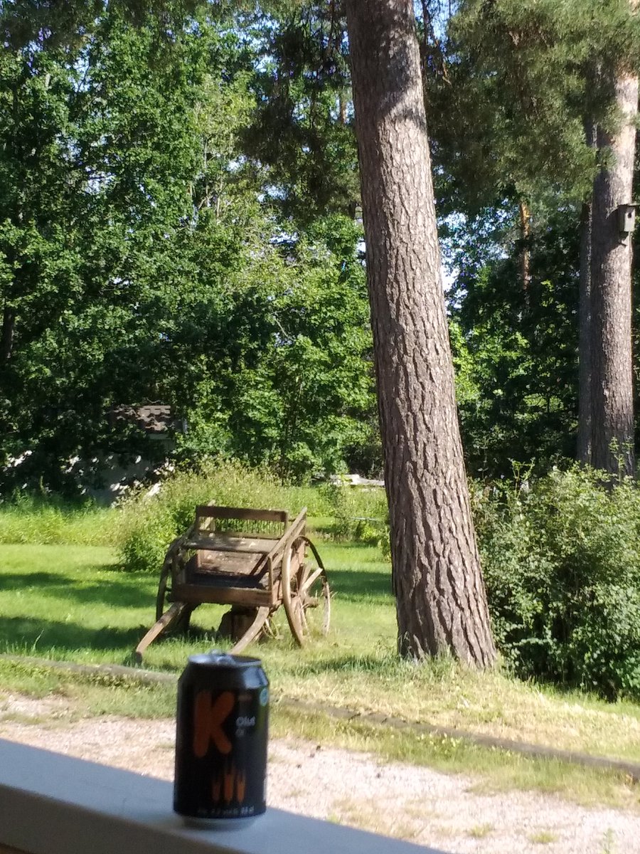 On muuten kylmä olut paikallaan 16 km pyöräilyn jälkeen..