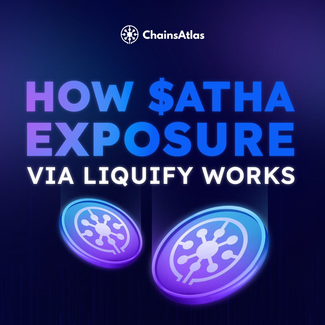 How $ATHA Exposure via <a href="/LiquifyVentures/">Liquify 🌊</a>  Works

Still figuring out how $ATHA exposure works? here’s a breakdown:

✅ $5+ minimum, no whitelist
✅Proxy token model while $ATHA vests (30/20/20/30) quarterly
✅ Limited $15K allocation at $8M FDV

 Full details (Link below!)