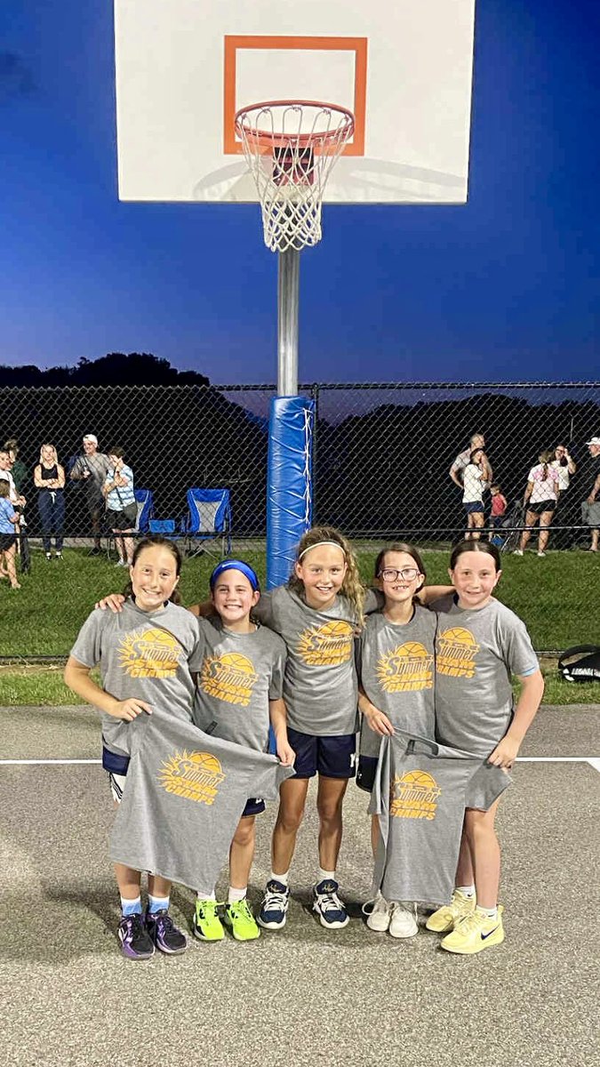 🏆 1st place!

Big congrats to our Rising 4th Grade girls for winning the Hampton Summer Slam 3v3 tournament! 💙💛

Proud of their teamwork, grit, and hustle all day long. #MGYBA #MarsProud #SummerSlamChamps