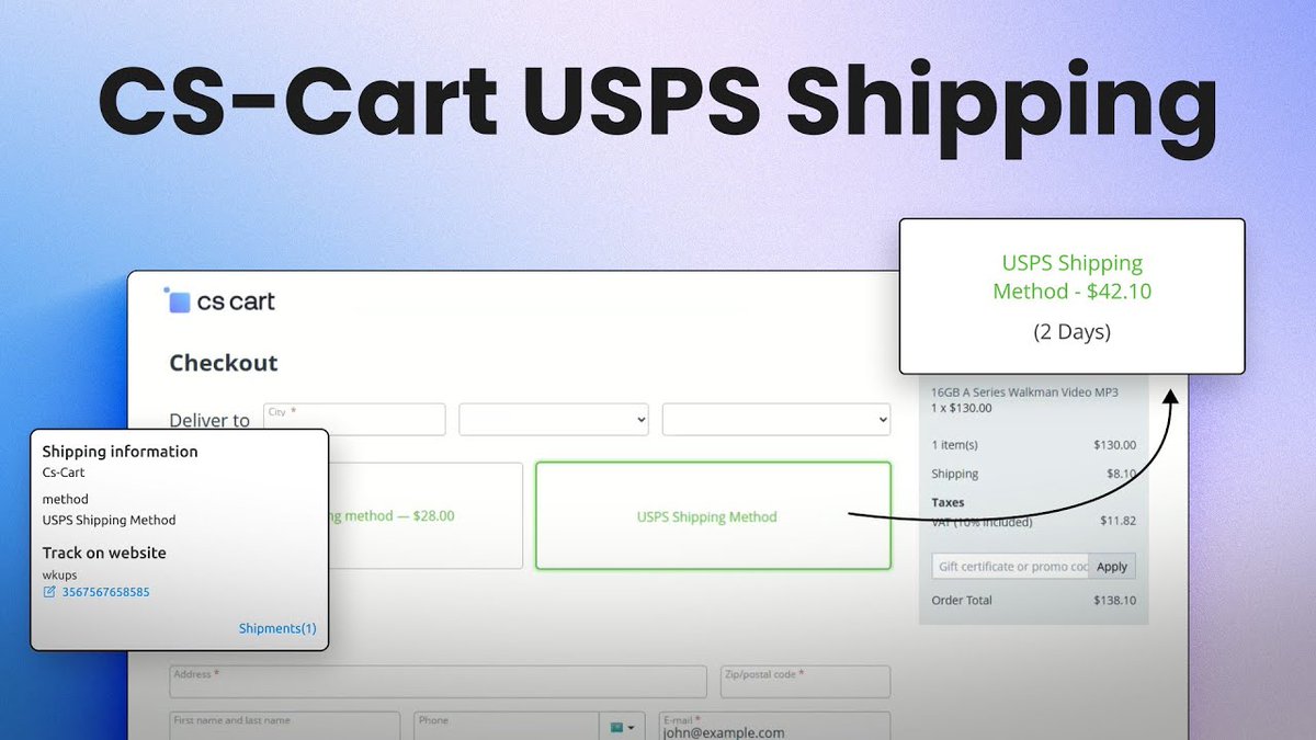 webkul's tweet image. 📦 Automate USPS shipping on your CS-Cart store!
✔️ Real-time rates
✔️ Easy pickup scheduling
✔️ Label printing from backend
🎥 Watch demo: youtu.be/1nedDNi0fYQ?si…
#CSCart #USPSShipping #eCommerceTools #ShippingAutomation #WebkulAsk ChatGPT