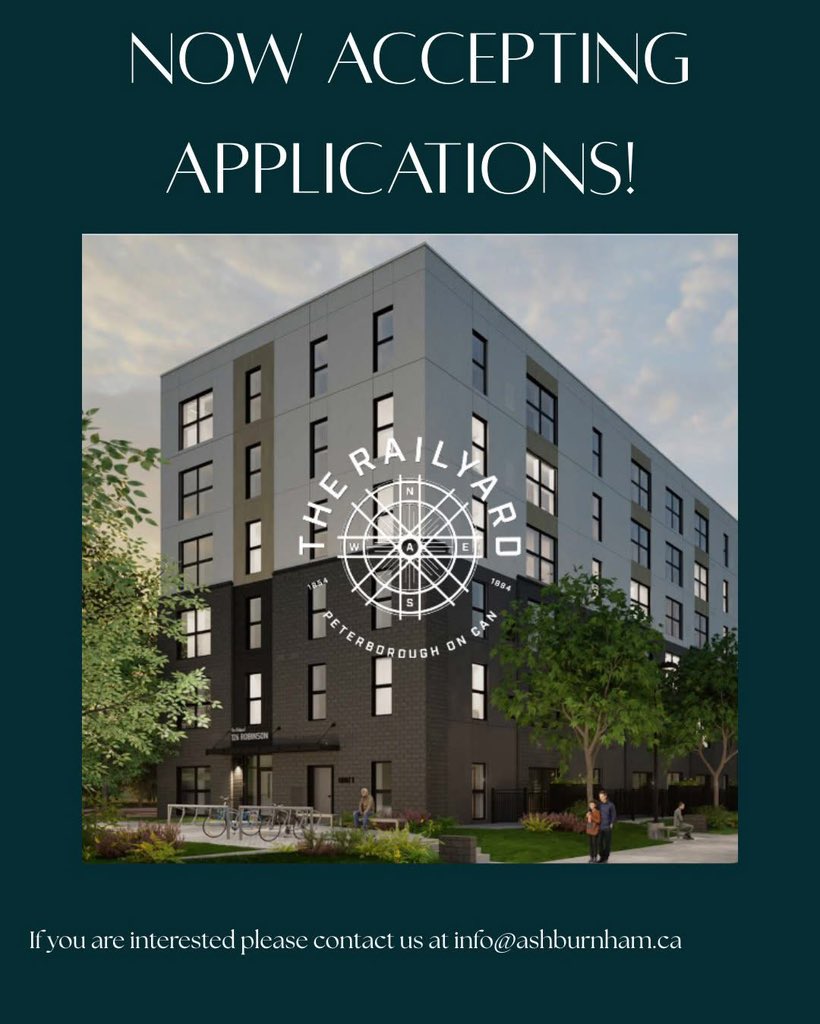 PTBO_CANADA π¨π¦ (@ptbo_canada) on Twitter photo Are you in the market for a new apartment in #Ptbo?
<a href="/AshRealty/">Ashburnham Realty</a> own and operate some of the nicest properties in town like The Railyard!
Theyβre now accepting applications for Phase 3.
Connect for more details β¬οΈ
π» ashburnham.ca
π§ info@ashburnham.ca
#ad Are you in the market for a new apartment in #Ptbo?
<a href="/AshRealty/">Ashburnham Realty</a> own and operate some of the nicest properties in town like The Railyard!
Theyβre now accepting applications for Phase 3.
Connect for more details β¬οΈ
π» ashburnham.ca
π§ info@ashburnham.ca
#ad