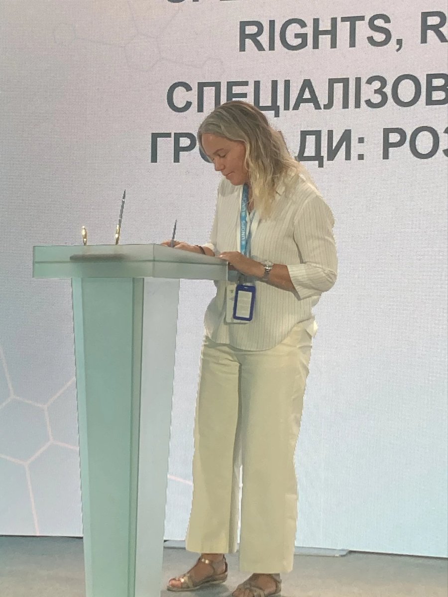 Mental health is not a luxury—it’s central to recovery.
Proud to see <a href="/UNOPS_Ukraine/">UNOPS Ukraine</a> join <a href="/MoH_Ukraine/">Ministry of Health of Ukraine</a> &amp; <a href="/WHOUkraine/">WHO Ukraine</a> in a shared MHPSS commitment.
Thank you to Marysia Zapasnik for representing us with grace and clarity.
#MHPSS #MentalHealth #UkraineRecovery