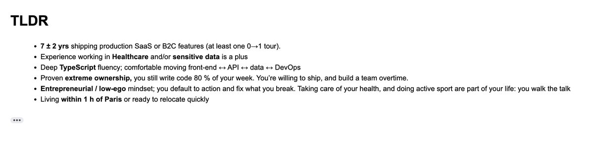 benjamincode's tweet image. Cherche Ingé Fullstack
Pour une startup Française très ambitieuse dans la santé dans laquelle j&apos;ai mis quelques billes, ça recherche une personne pour tout construire avec eux.
Voici la fiche qui m&apos;a été transmise.
Mes DM sont ouverts pour les intéressés !