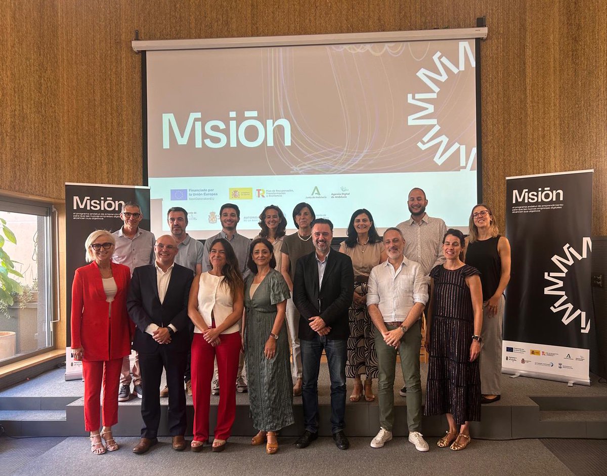 #EquipoEnisa ha participado esta mañana en la presentación del proyecto Misión, un programa, promovido por la <a href="/AgenciaDigAnd/">Agencia Digital de Andalucía</a>, que tiene como objetivo impulsar el emprendimiento digital conectando el ecosistema startup con los retos reales del territorio y del mercado.
 
A la