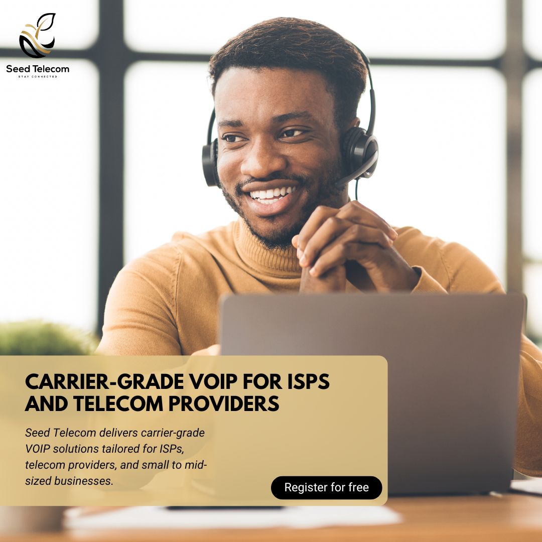 seedtelecomorg's tweet image. Seed Telecom delivers carrier-grade #VoIP solutions tailored for ISPs, telecom providers, and small to mid-sized businesses.
.
Visit us - seedtelecom.org

#SeedTelecomSolutions
