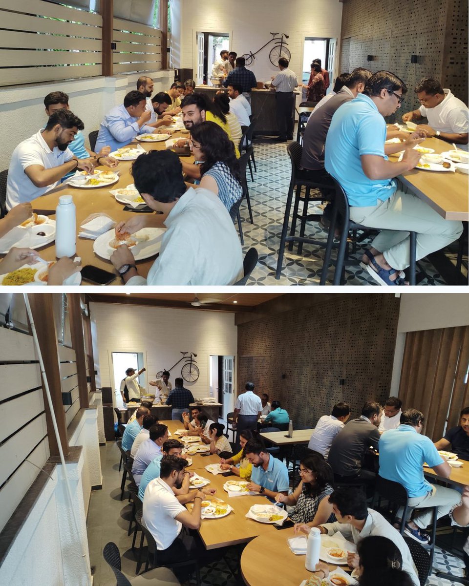 aryan_pumps's tweet photo. A day of togetherness, delicious food, and birthday smiles!
#aryanpumps #TeamCelebration #employeeengagementactivity #WorkCulture #birthdaycelebration #TeamBonding #officevibes #WorkplaceHappiness #GratitudeAtWork #PositiveWorkCulture #LifeAtAryan https://t.co/N519EAquck