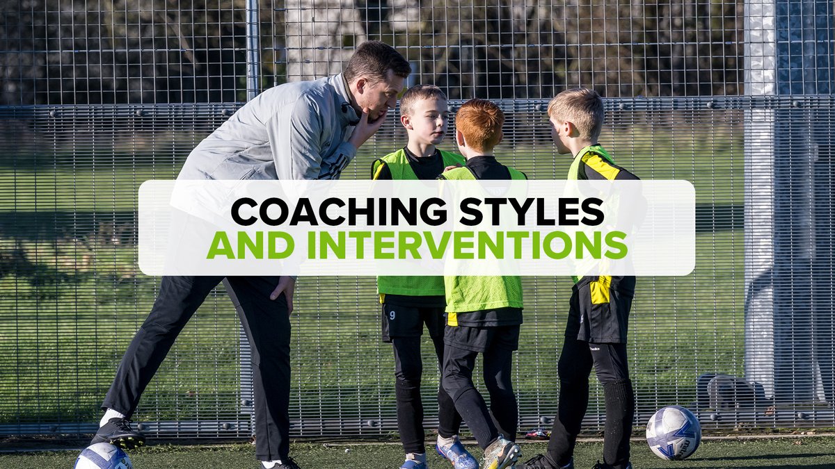 Coaching styles and interventions help coaches shape their environment through their behaviours, requiring self-awareness and understanding of how others perceive them.

Read here: footballdna.co.uk/coaching-style…
