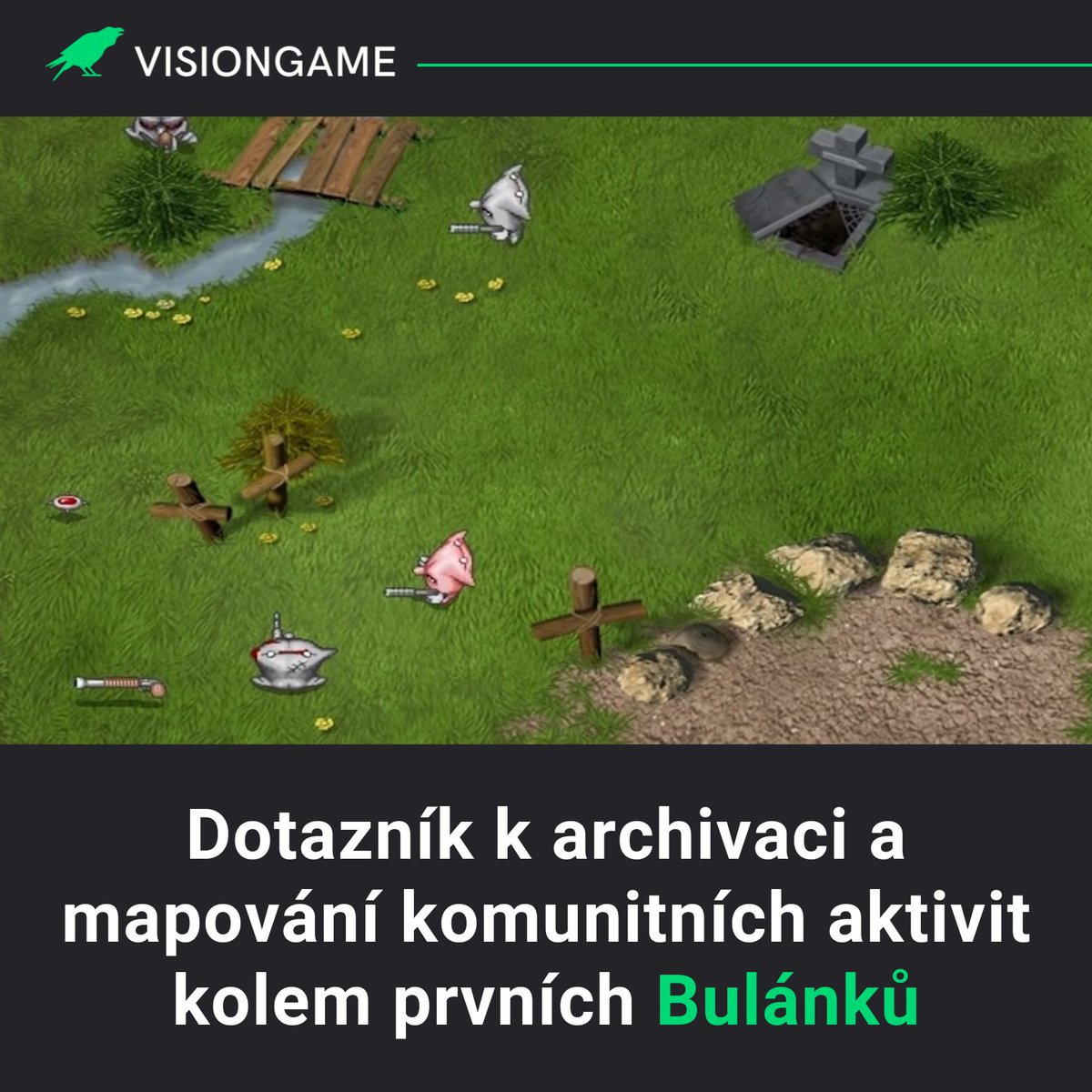 visiongamecz's tweet image. Mnozí z vás jistě vyrůstali na prvních Buláncích – legendární české akční hře, která několik let okupovala školní učebny, kanceláře i domácnosti. Hráli jsme ji na školách, místo výuky informatiky, po večerech s kamarády, i tajně v práci. Bulánci se stali fenoménem nikoli kvůli…