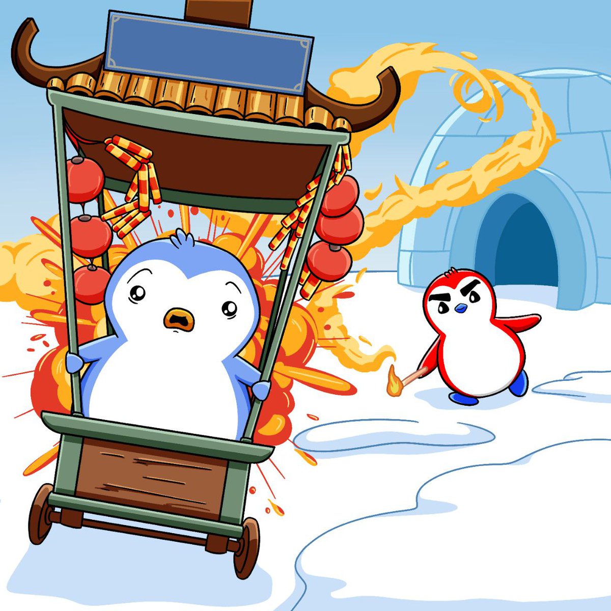 PurgyPengoon's tweet image. Retsba told me this would be fun.
I don't think I'm having fun.
