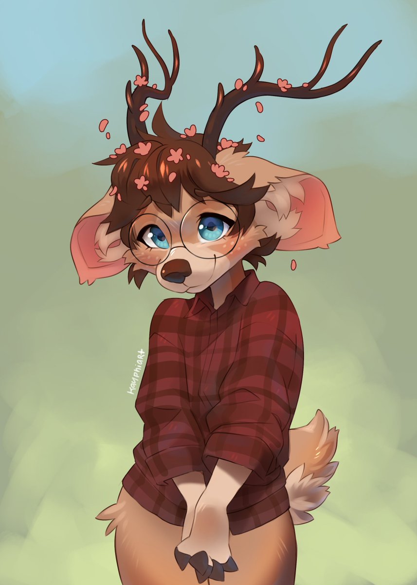 🦌🌸