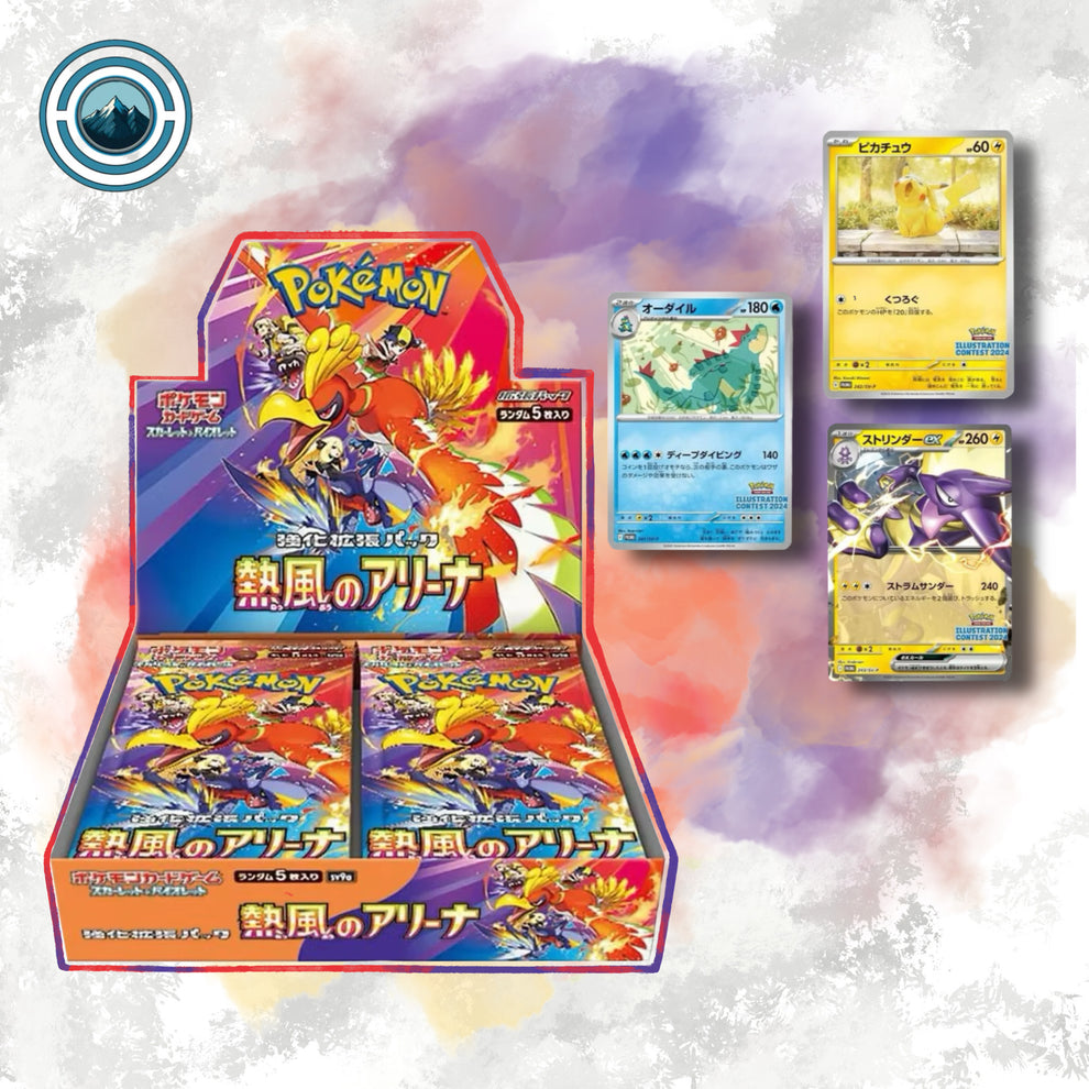 Japanese Booster Boxes back up on Coronet Pokestop:

Black Bolt $82.50
coronetpokestop.us/products/black…

White Flare $80
coronetpokestop.us/products/white…

Terastal Festival $83
coronetpokestop.us/products/teres…

Heat Wave Arena $69
coronetpokestop.us/products/heat-…
#ad