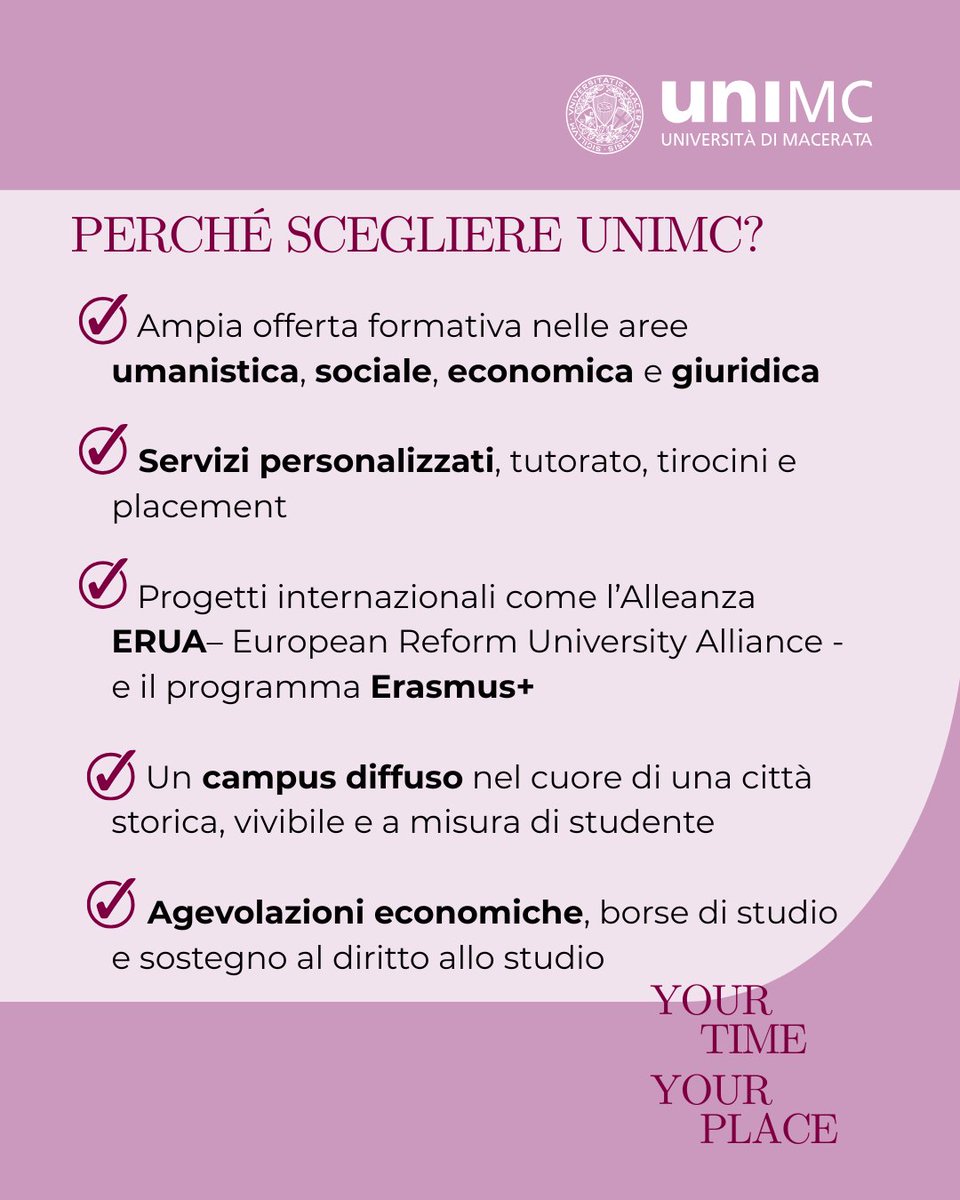 Università di Macerata tweet media